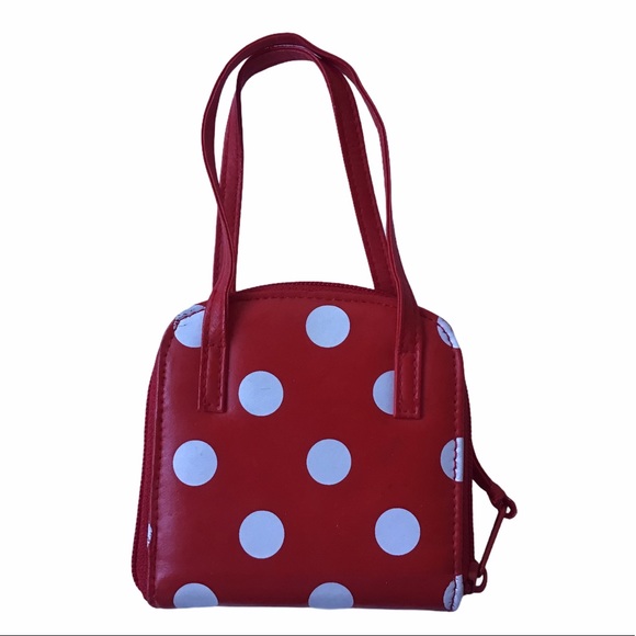 Walt Disney Minnie Red/White Dot Purse - BNWOT - Picture 2 of 3
